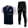 Real Madrid Trainingsshirts Suit 2022-23 Blau Weiß Für Herren